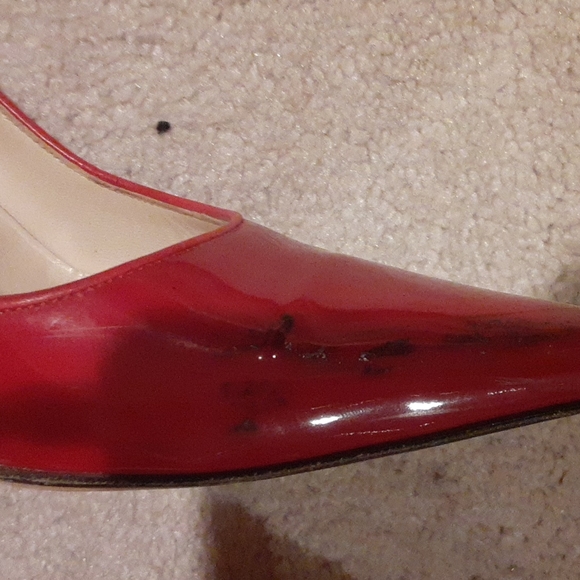 Red Brian Atwood heels size 40 - Picture 4 of 6